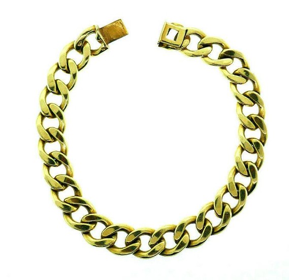 Tiffany&Co Vintage 14k Yellow Gold Chain Bracelet