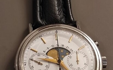 Tissot - Cronografo Fasi Lunari DataValjoux 7734 - 41005 - Men - 1980-1989