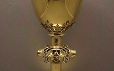 Traditional Antique German Chalice (c.1890's) + Cup