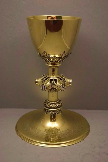 Traditional Antique German Chalice (c.1890's) + Cup