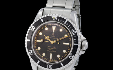 Tudor. Historic and Iconic, Submariner Automatic Wristwatch, in Steel, With Black Dial...