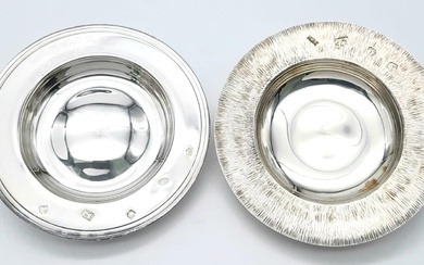 Two Sterling Silver Small Dishes - London and Carrs...