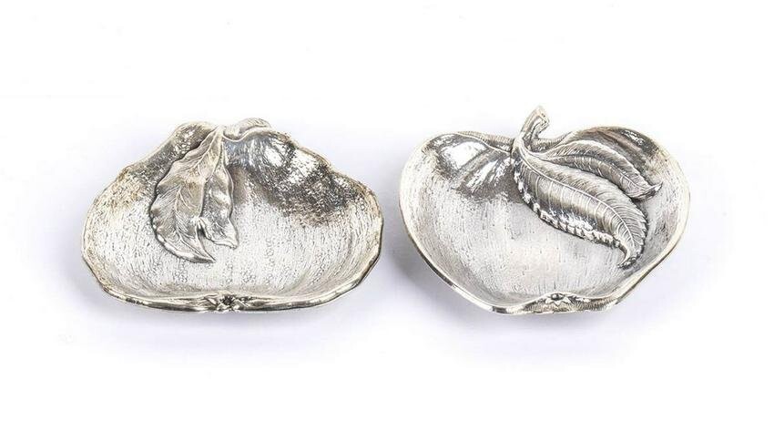 Two sterling silver bowls - mark of GIANMARIA