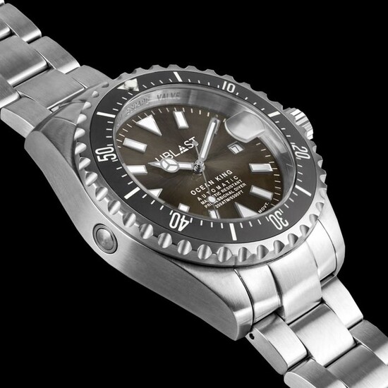 Ublast - " NO RESERVE PRICE " Ocean King - Sub 200 ATM - UBOK45200GR - Automatic Swiss MOVT - Men - New