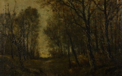 Unknown Artist (19th Century) Landscape Oil on Canvas