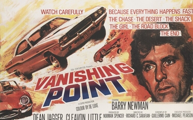Vanishing Point (1971), poster, British