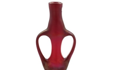 Vase "Ansa Volante" Giorgio Ferro for A.VE..M. Murano, Italy 1950s