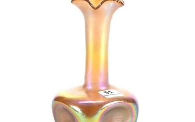 Vase Signed (Steuben) Aurene #165