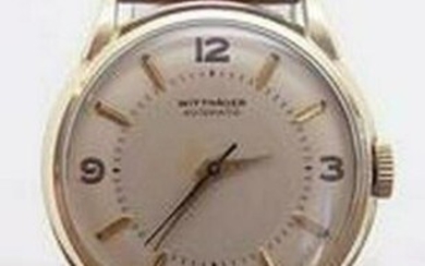 Vintage 10k Goldfilled WITTNAUER Mens Automatic Watch