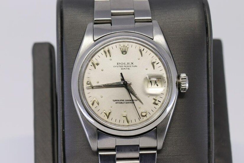 Vintage Rolex Date Ref: 1500 Middle East Dial/Calendar