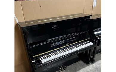 *Yamaha (c1987) A 131cm Model U30BL upright piano in a tradi...