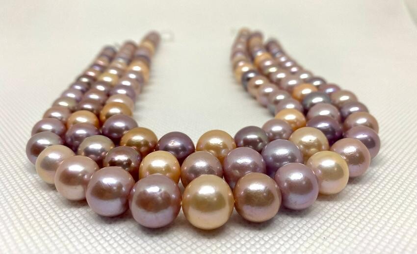 multi Edison pearl strands , cultured pearl Jewelry