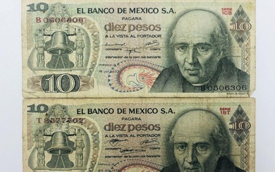 10 Pesos Mexicain