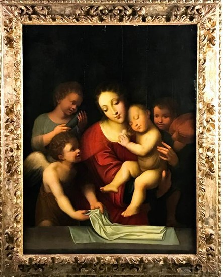 16th C Italian Oil Painting after Bernardino Luini