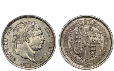 1820 Shilling, George III. A few light contact marks otherwi...