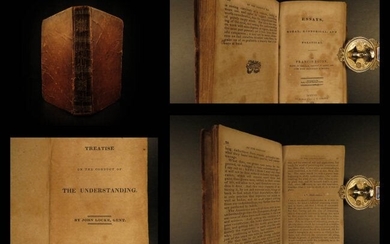 1831 Treatise Understanding John LOCKE + Francis Bacon