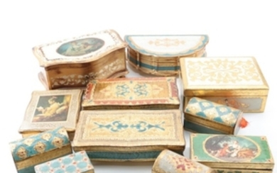 Italian Florentine Jewelry and Trinket Boxes