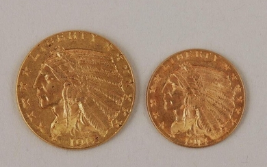 1912 & 1914 Indian Head-Eagle