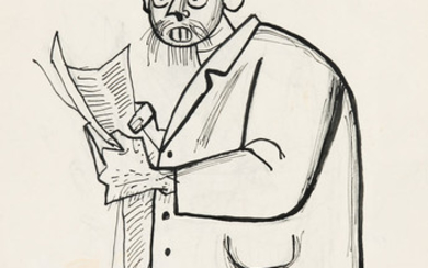 Малаховский Бронислав Брониславович, Иллюстрация для журнала «Бегемот», 192., № 17