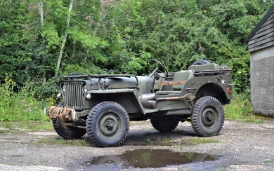 1943 Ford GPW Jeep Formerly the Property of Oscar Winner Rex Harrison