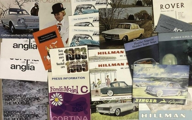 1950’s-1960’s British car brochures