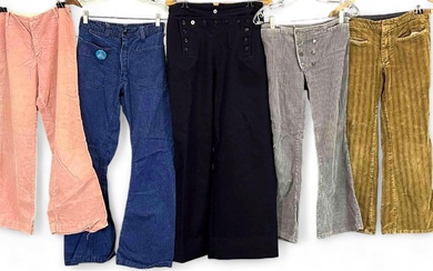 1960's & 1970's Bell Bottom Pants