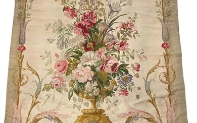 19TH C. FRENCH HAND WOVEN TAPESTRY