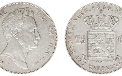 2½ Gulden 1840 (Sch. 257) - VF