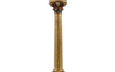 20th Century column lamp