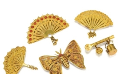 Group of 18K Gold Jewelry