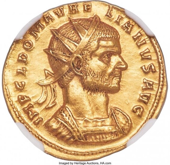 30052: Aurelian (AD 270-275). AV binio or heavy aureus