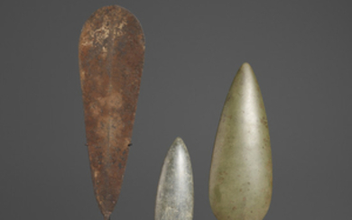 African, collection of three tools