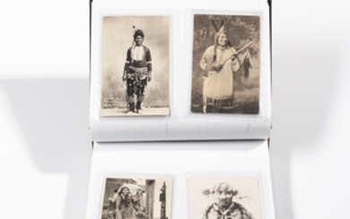 110 Postcards of American Indians