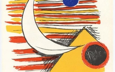 Alexander Calder La Lune et la Montagne jaune