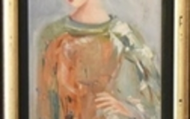Anna-Mya Zimmer (French, B. 1968) 20th c., oil on