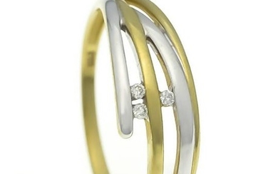 Brillant Ring GG / WG 585