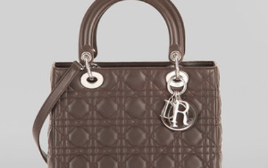 DIOR Sac main Medium model Dior Lady Dior handbag in...
