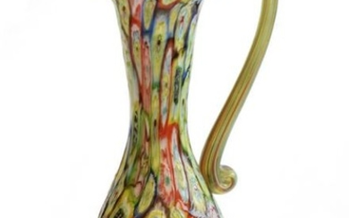 Egidio Ferro - 1930 Murano glass vase with murrine