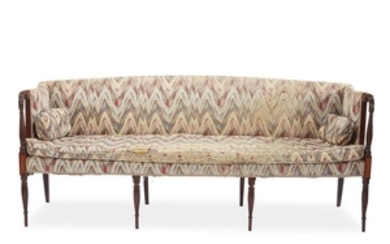 Federal mahogany sofa circa 1815 H: 37 in. W:...