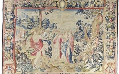 A Flemish mythological tapestry, Brussels, late 16th and later
