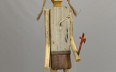 Folk Art Native American Figure