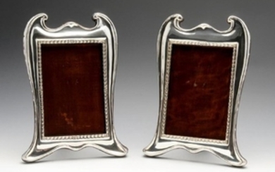 A matched pair of early twentieth century silver