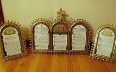 Nice Traditional Set of Mass Cards + Altar Cards +