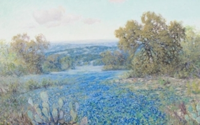 Robert Harrison (b. 1949), "Radiant Morning", oil