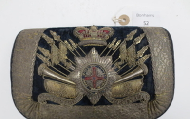 A Very Rare Full-Dress Flap-Pouch Of An Officer In The 2nd Life Guards, Circa 1837-50