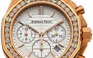 54052: Audemars Piguet, 18k Pink Gold 37mm Royal Oak Of
