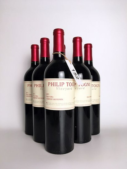 6 bottles 2013 CABERNET SAUVIGNON, Philip Togni (97/100...