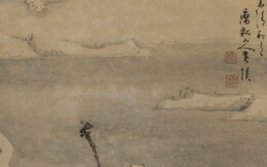 SEEKING PLUM BLOSSOMS, Huang Shen 1687-1768