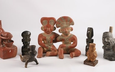 (7) Mexican figures