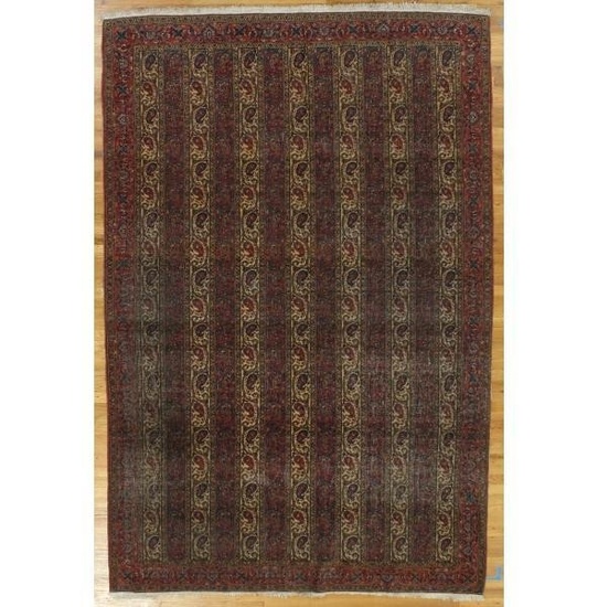 7' x 10' Maroon Antique High End Persian Rug 29223